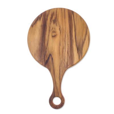 Pineapple Teak Wood Cutting Board - Pineapple Feast – GlobeIn