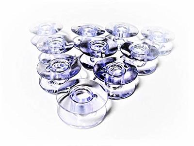 New brothread 144pcs Type L (SA155) Size White Prewound Bobbin