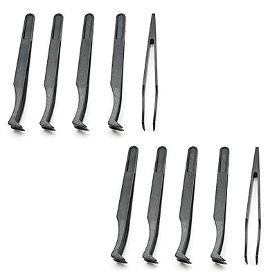 Tweezers Precision Set 10pcs ESD Tweezer Set Anti Static Stainless for  Craft,etc