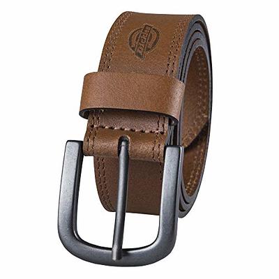 Danbury Men's Big & Tall Comfort Stretch Leather Braided Belt