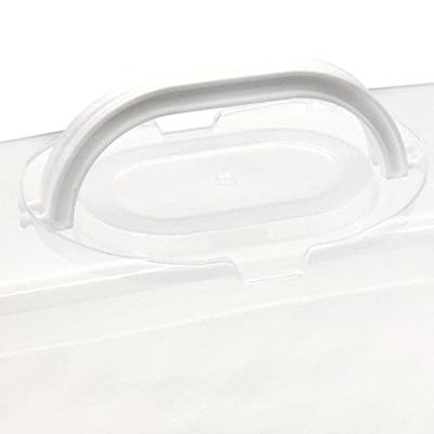 2Pcs Bread Container Airtight Bread Keeper Storage Box Cake