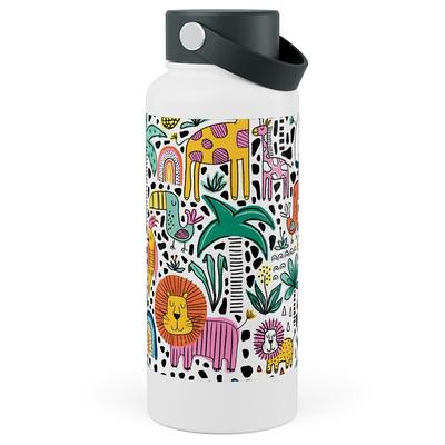 Photo Water Bottles: Safari Fun - Multi Stainless Steel Wide Mouth Water  Bottle, 30Oz, Wide Mouth, Multicolor - Yahoo Shopping