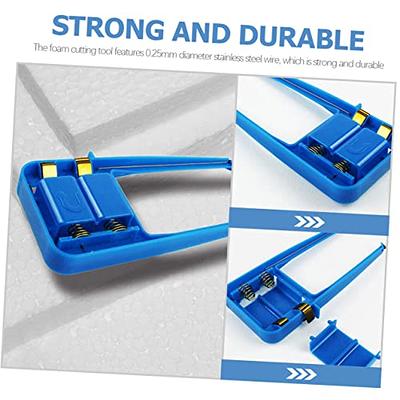 GANAZONO Foam Machine 3pcs Foam Cutting Machine DIY Tools Cutter Foam  Cutter Hot Wire Cuting Tool Cutting Foam Tool DIY Cutter Foam Cutter Tool  Sponge Knives Cord Cutters Blue Foam - Yahoo