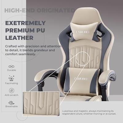 LEMBERI Gaming Chairs with Footrest,Ergonomic Video Game Chairs for  Adults,Big and Tall Chair 400lb Weight Capacity, Racing Style Computer  Gamer Chair