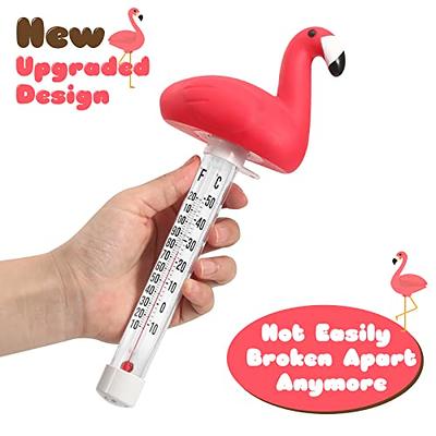 Flamingo Outdoor Wall Thermometer