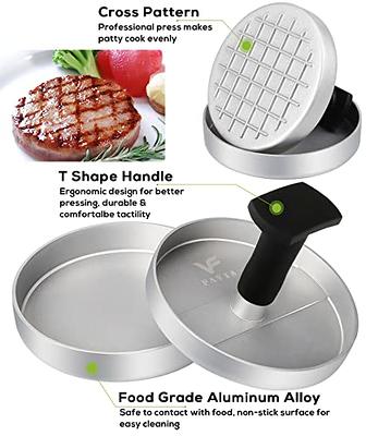 Dual Sided Meat Tenderizer Burger Press Patty Maker Tool