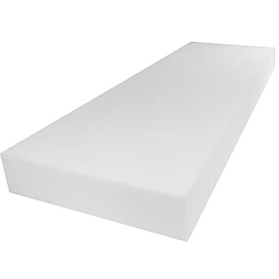 FoamTouch Upholstery Foam Cushion High Density, 6 HX 24 WX 24 L, White,  1 Count (Pack of 1)