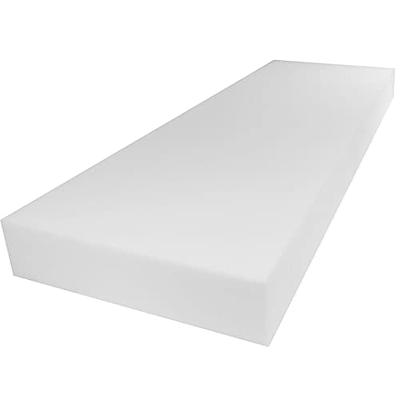  FoamTouch Upholstery Foam Cushion High Density, 5 H X 24 W X  24 L, White