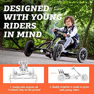 Berg Toys - Buddy Graphite Pedal Go Kart - Go Kart - Go Cart for