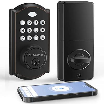 Smart Lock, Keyless Entry Door Lock with Bluetooth, Electronic