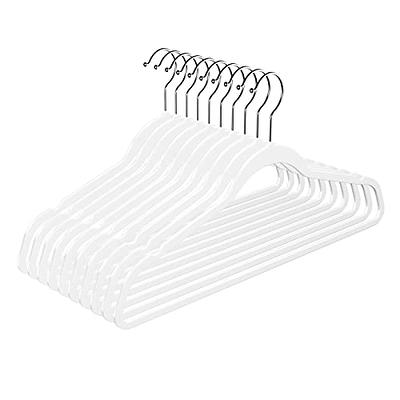 Smartor Plastic Hangers 60 Pack, Heavy Duty Plastic Hangers, Space Saving  Clothes Hangers Plastic, Thick Plastic Hanger Shirt Hangers for Clothes,  Shirts, Blouses and Dress (White) - Yahoo Shopping