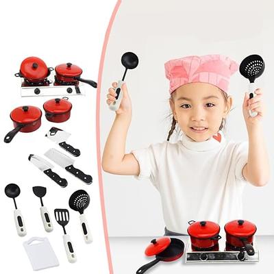 CUTE STONE Microwave Toys Kitchen Play Set,Kids Pretend Play Electronic  Oven with Play Food,Cookware Pot and Pan Toy Set, Cooking Utensils,Great  Learning Gifts for Baby Toddlers Girls Boys 