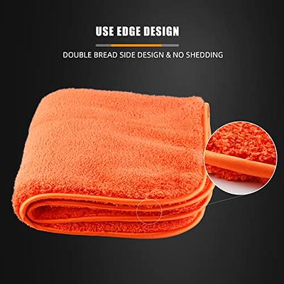 1200gsm Ultra-Thick Microfiber Car Detailing Wash Towels Cleaning