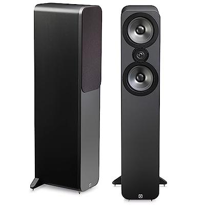 Q Acoustics 3050 Floorstanding Speakers Pair Graphite with Speaker