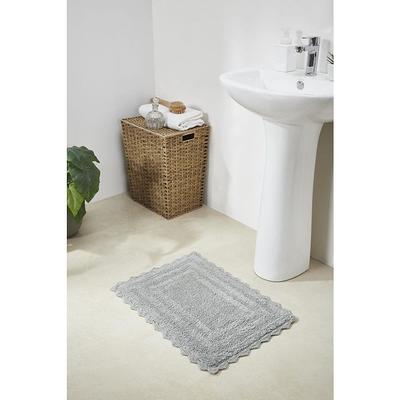 Better Trends Griffie Collection 100% Polyester Bath Rug, 17 x 24