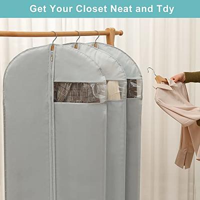 Garment Bags For Hanging Clothes, Storage Bag For Closet Storage