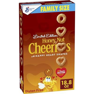 Cheerios Honey Nut Breakfast Cereal, Family Size, 18.8 oz