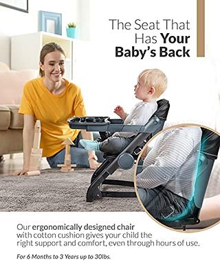 Uuoeebb Portable High Chair for Babies and Toddlers, Booster Seat