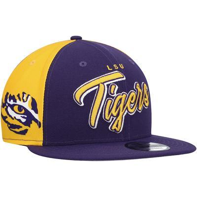 Men's New Era Purple LSU Tigers Script Original 59FIFTY Fitted Hat