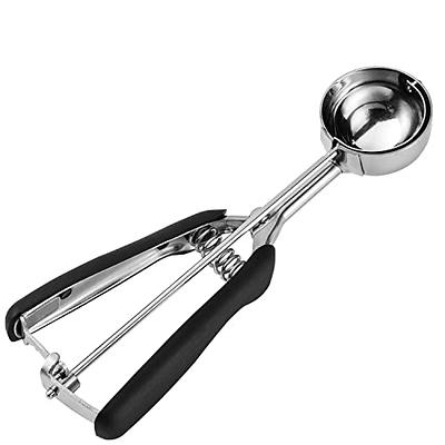 Melon Ballers Stainless Steel, Ice Cream Scoop, Cookie Scoops For Baking,  Stainless Steel Cookie Scooper For Baking, Ice Cream Scooper With Trigger  Release, Cookie Dough Scoop With Non-slip Grip, Kitchen Tools, Kitchen