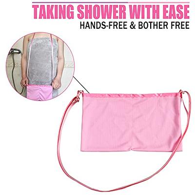 BRMDT Mastectomy Drain Holder with Shower Bag, Apron Style Drain