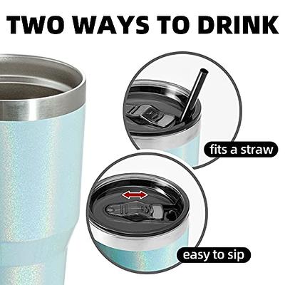 Deitybless 6 Pack 20oz Tumbler Vacuum Insulated Travel Mug with Lids, Stainless Steel Double Wall Bulk Cup for Home, Office