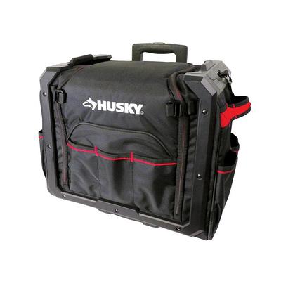 Husky 20 in. Pro Tool Tote with Removable Tool Wall 67129-02 - The