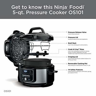 Ninja Foodi 9 in 1 Pressure Cooker and Air Fryer with Nesting