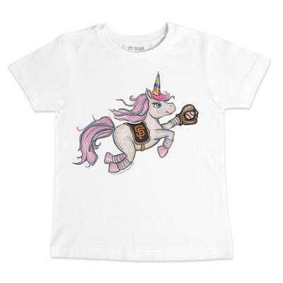 San Francisco Giants Tiny Turnip Infant Baseball Pow T-Shirt - White