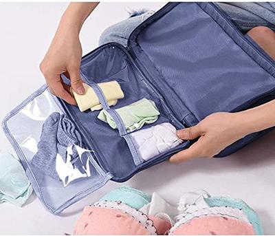 Portable Waterproof Underwear Storage Bag Travel Bra Organizer Lingerie  Socks Toiletry Bag Layer Cosmetic Pouch for Women Men - Yahoo Shopping