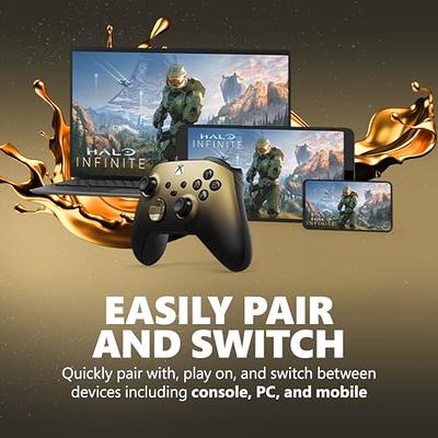 Xbox Special Edition Wireless Gaming Controller – Gold Shadow – Xbox Series  X|S, Xbox One, Windows PC, Android, and iOS - Yahoo Shopping
