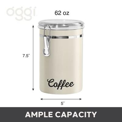 Oggi Steel Kitchen Canisters