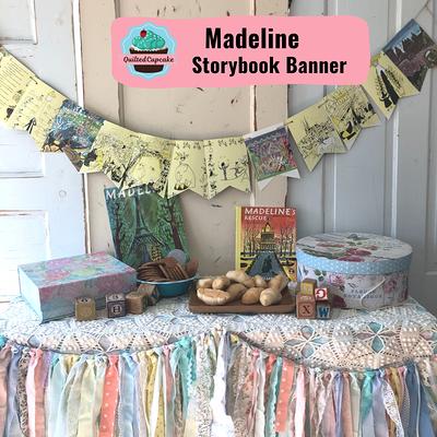 Madeline Party Decoration/story Book Banner, Garland. For Baby Shower, Birthday  Party// Ready To Ship - Yahoo Shopping