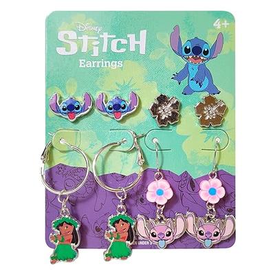 Disney Lilo & Stitch Stud Earrings Sterling Silver - Mismatch Angel &  Stitch Girls Earrings - Officially Licensed - Yahoo Shopping