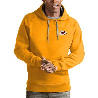 Kansas City Chiefs Antigua Victory Pullover Hoodie - White