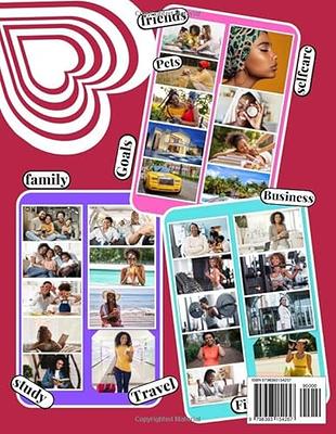 Vision Board Clip Art Book for Black Women: Create Powerful Vision Boards  from +300 Inspiring Pictures, Words and Quotes to Cut Out and Stick (Vision  Board Magazines) (Vision Board Supplies) - Yahoo Shopping