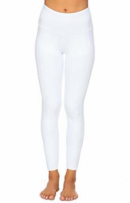 Kcutteyg Yoga Pants for Women with Pockets High Waisted Leggings Workout  Sports Running Athletic Pants (White, Medium) - Yahoo Shopping