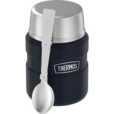 THERMOS All-In-One Vacuum Insulated Stainless Steel Meal Carrier with  Spoon, Smoke & FUNTAINER 10 Ounce Food Jar, Teal with Spoon - Yahoo Shopping