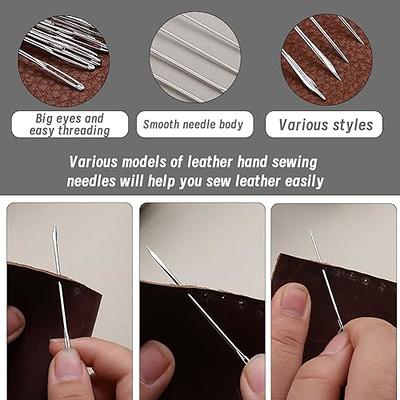 Hand Sewing Needles Handle Sewing Needle Set Assorted Sizes - Temu