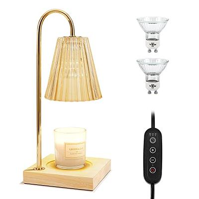  Dimmable Candle Warmer Lamp with Timer, Electric