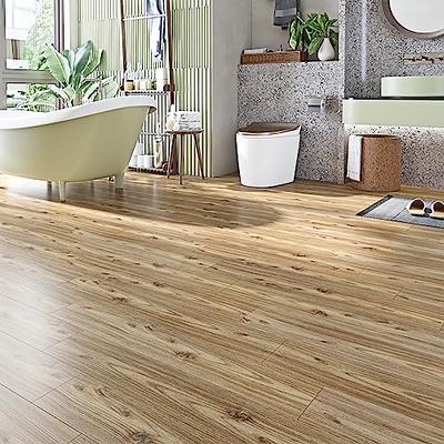 Livelynine 16-Tiles 6X36 Vinyl Flooring Peel and Stick Floor Tile Natural Wood  Look Planks Laminate Flooring Waterproof Vinyl Plank Flooring for Bathroom  Kitchen Bedroom Stick on Floor Tiles Stickers - Yahoo Shopping