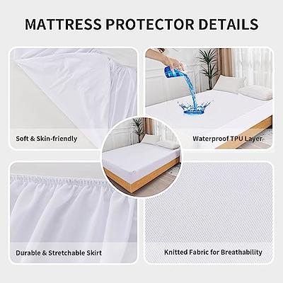 Waterproof Mattress Protector Fitted Sheet