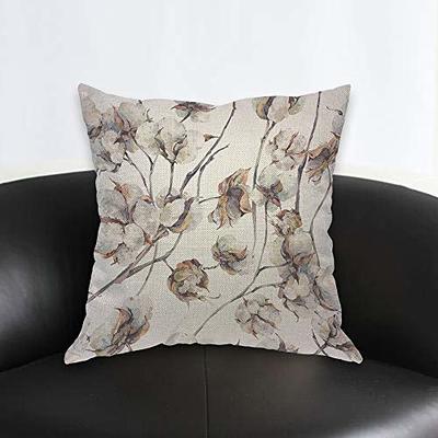 Cotton Boll Accent Pillows