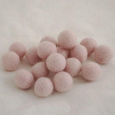 Pale Pink Felt Ball, 2.5 cm Diy Ball Garland, Wool Balls, Crafts, Sensory  Play, Flisat Loose Part, Baby Mobile - Yahoo Shopping