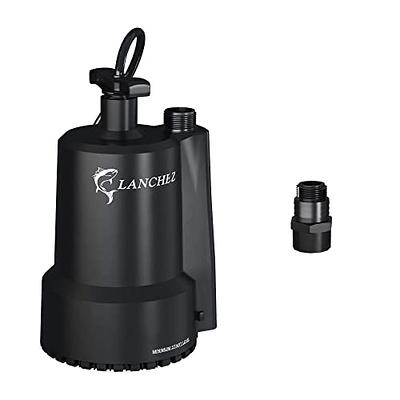 VEVORbrand Deep Well Pump 1 HP Submersible Well Pump 33GPM Deep Well Pump  207ft Head with 9.8ft Cable Water Well Pumps Submersible Stainless Steel  for