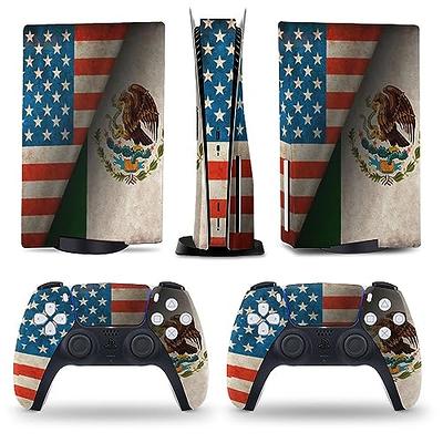 AoHanan USA Mexico Flag PS5 Skin Console and Controller Accessories Cover  Skins Anime Vinyl Cover Sticker Full Set for Playstation 5 Disc Edition -  Yahoo Shopping