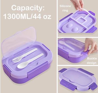 shopwithgreen 3 Pack Lunch Container to Go, 40-oz Bento Box with 3