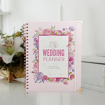 Wedding Planner Book, Rose Gold, Hard Cover