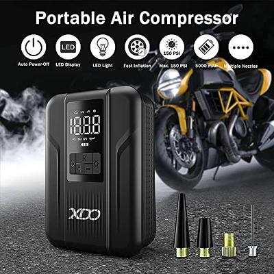 Xiaomi Portable Electric Air Compressor 1S, Portable Electric Air Inflator,  Five Different Modes, Fast Precise Inflation For Bicycle Motorcycle Car  Ball, Gray : Automotive 