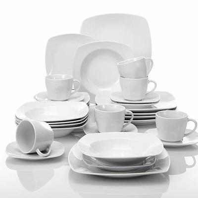 Elisa 30 Piece Dinnerware Set, Service for 6 Malacasa - Yahoo Shopping